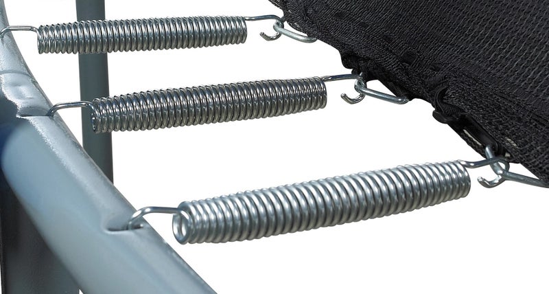 Upper Bounce Machrus Upper Bounce Heavy-Duty Galvanized Steel Trampoline Springs 3.5-9 Inch - with Spring Pull T Hook Tool for Installation - Premium Quality Stainless Steel Trampoline Springs - Set of 15 - Image 4
